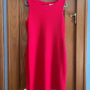 Calvin Klein Women’s Pink Sheath Dress